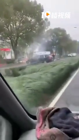 突发!清晨嘉兴发生飞车撞人事故!电瓶车主倒在地上一动不动