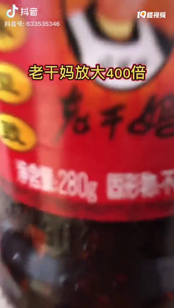 三月份只能靠老干妈拌饭维持生活的我,带你看它在显微镜下的情况